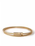 Le Gramme - Triple Turn Le 21G 18-Karat Gold Cable Bracelet - Gold
