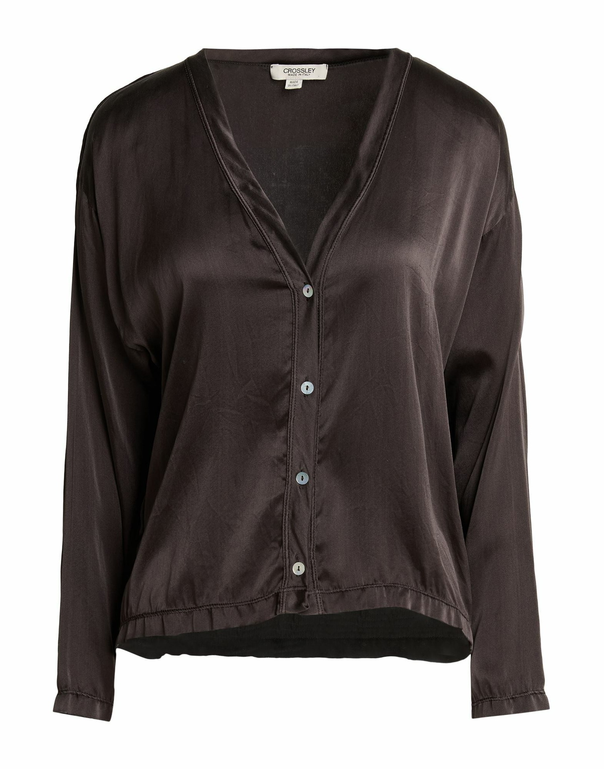 Crossley Womens Shirt Dark in Brown