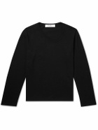 Séfr - Uneven Cotton-Jersey T-Shirt - Black