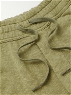 TOM FORD - Tapered Cotton-Blend Jersey Sweatpants - Green