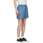 Acne Studios Blue Alvin Shorts