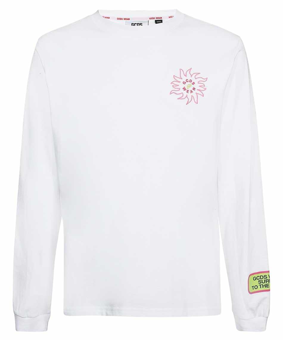 GCDS Long Sleeve Cotton T-shirt