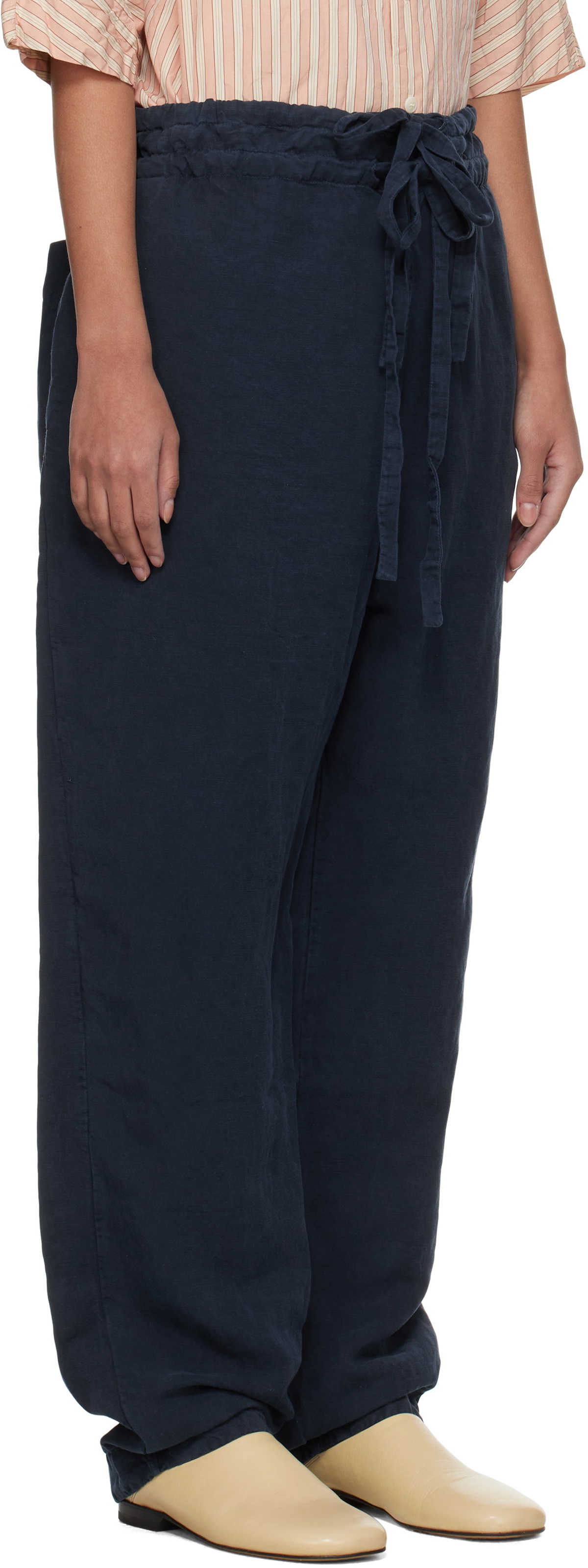 CASEY CASEY Navy Denmark Trousers
