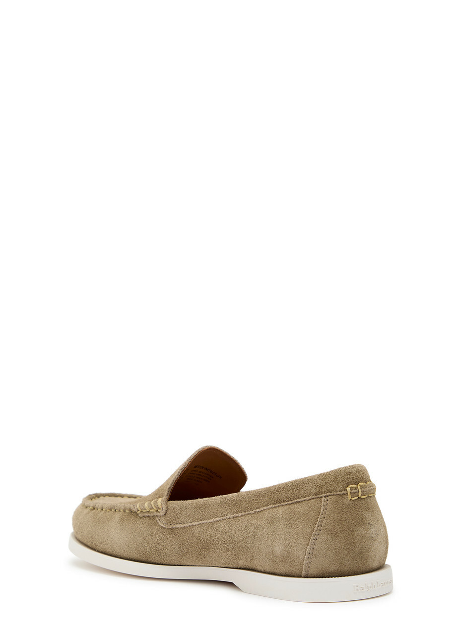 Polo Ralph Lauren Merton Suede Loafers Beige