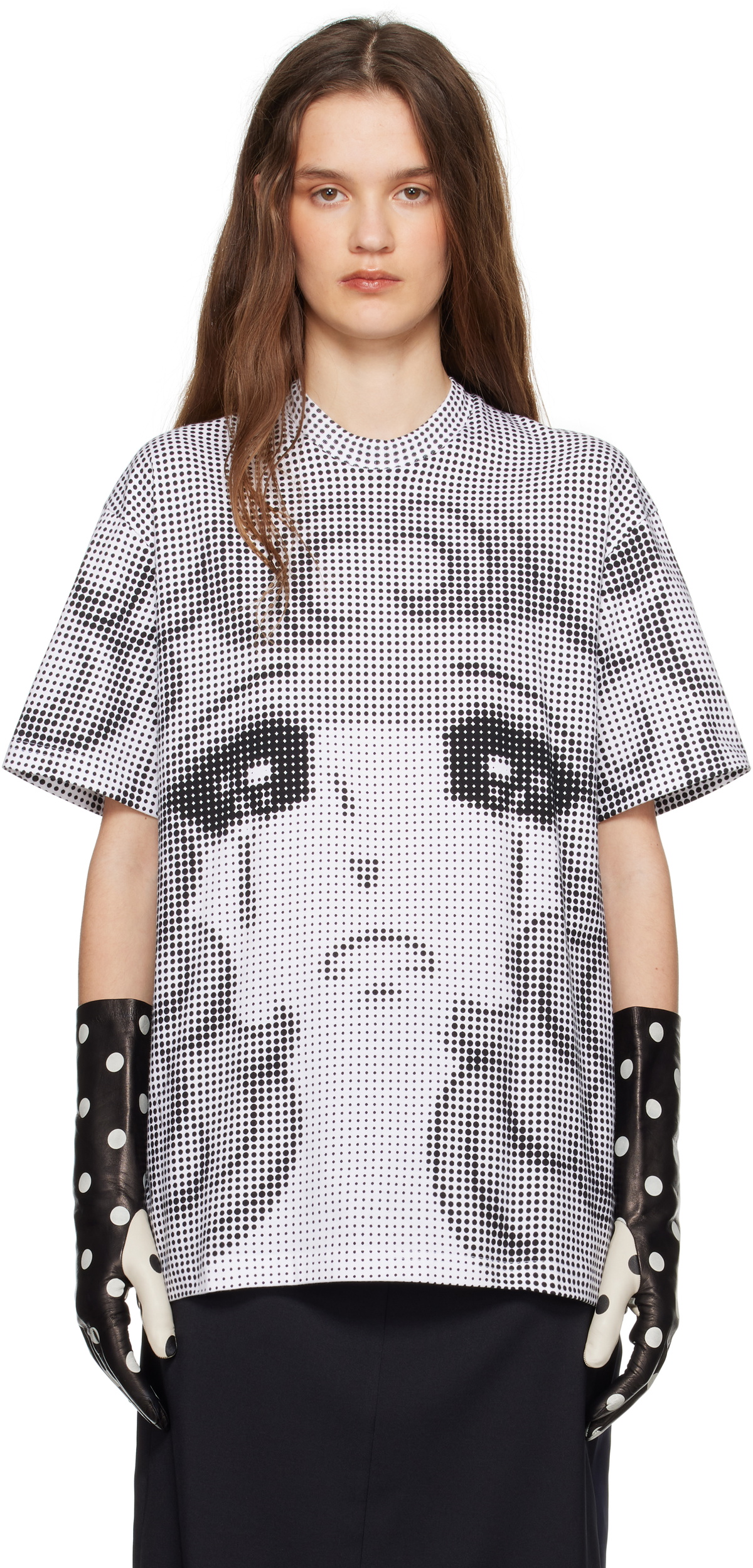 Pushbutton SSENSE Exclusive Yellow Crying Girl T-Shirt