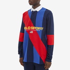 Polo Ralph Lauren Men's Polo Shirt Sport Rugby Shirt in Red Multi