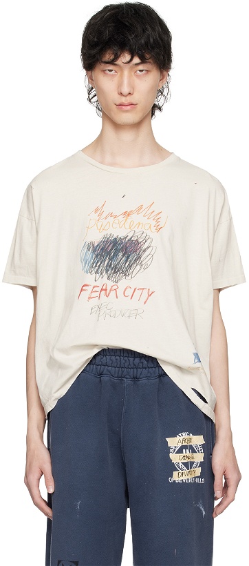 Photo: PALY Off-White 'Fear City' T-Shirt