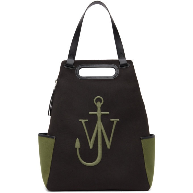 Photo: JW Anderson Black and Green Anchor Backpack