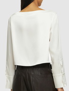 THEORY Boatneck Long Sleeve Top