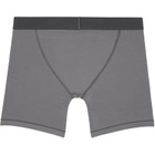SKIMS Three-Pack Gray SKIMS Cotton 5 Boxer Briefs