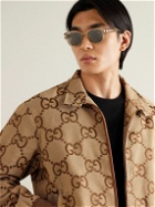 Gucci Eyewear - D-Frame Acetate and Gold-Tone Sunglasses