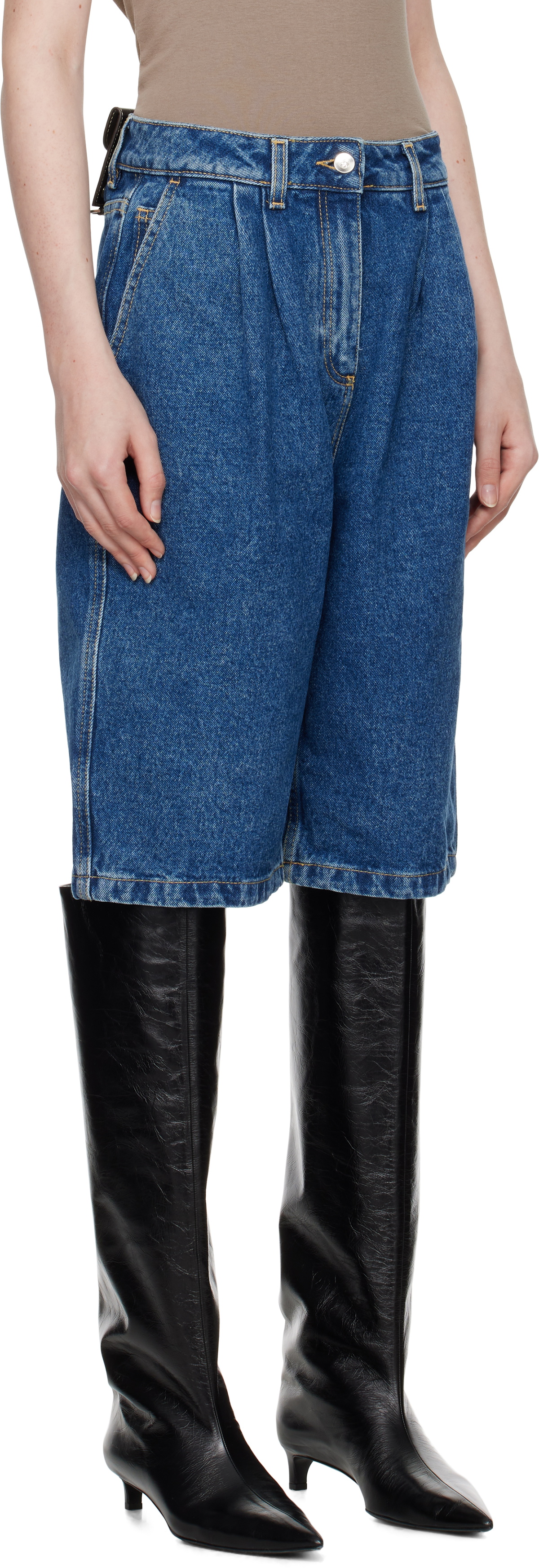 Saks Potts Blue Dani Denim Shorts