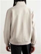 Lululemon - Steady State Cotton-Blend Jersey Half-Zip Sweatshirt - Neutrals