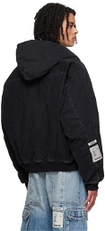 B1ARCHIVE Black Zip Jacket