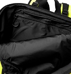 Moncler Genius - 7 Moncler Fragment Suede-Trimmed Fluorescent Shell Backpack - Bright yellow
