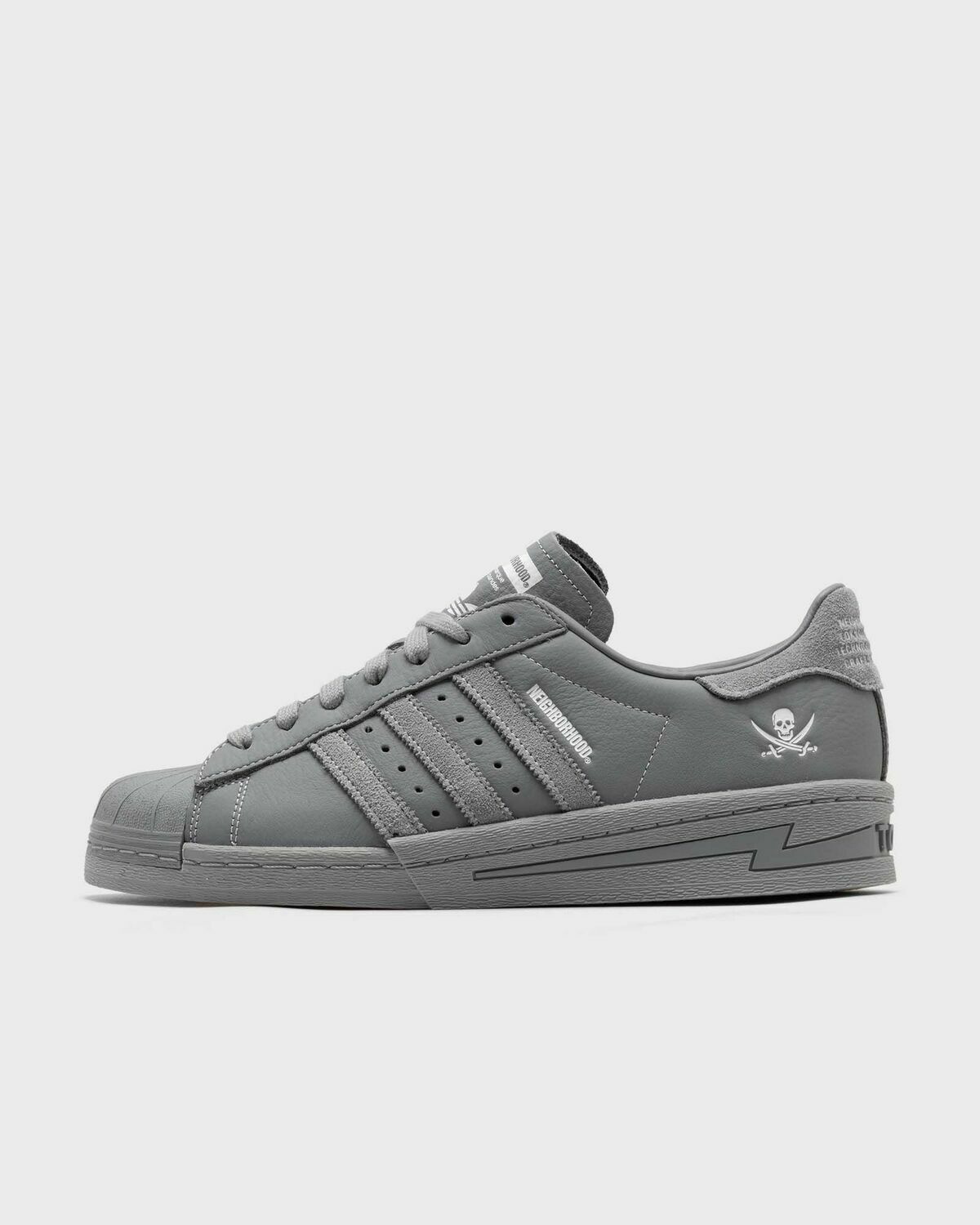 Adidas X Neighborhood Superstar Grey Lowtop adidas
