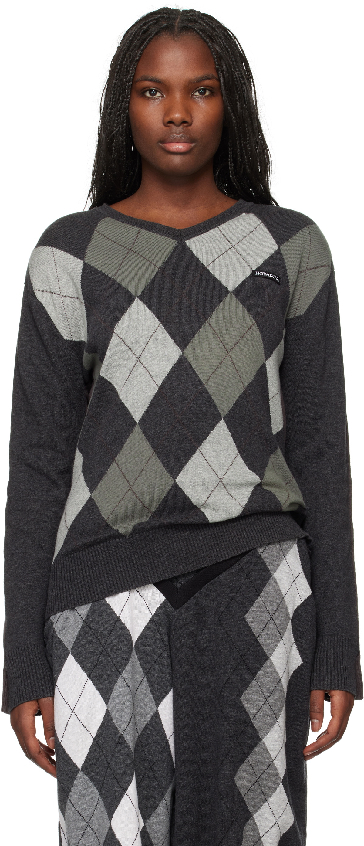 HODAKOVA Knitted Double Sweater