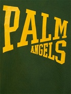 PALM ANGELS College Cotton Crewneck Sweatshirt