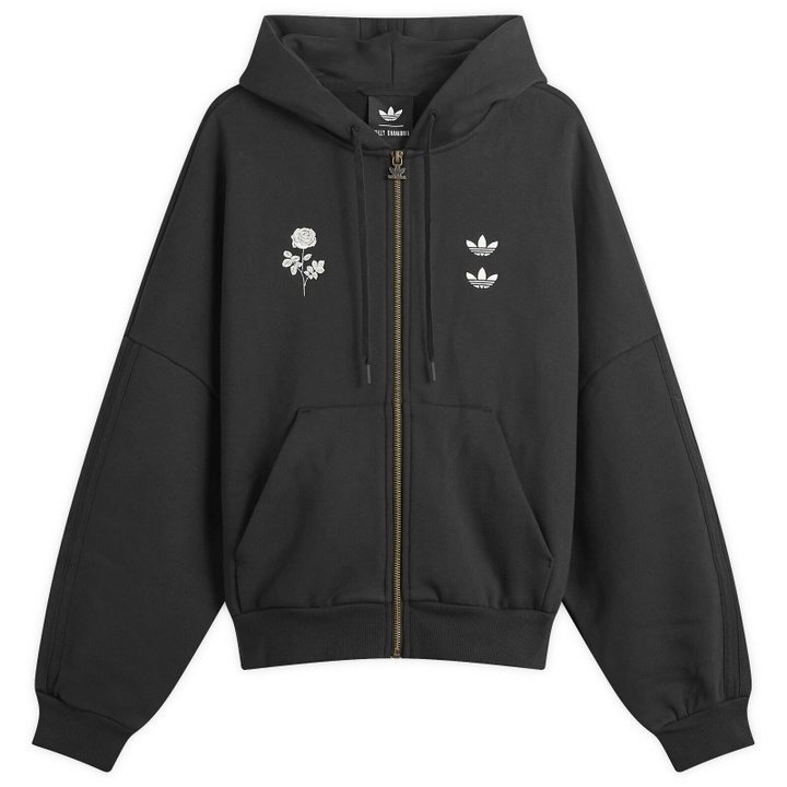 Photo: Adidas Men's x Willy Chavarria Zipped Hoodie in Black
