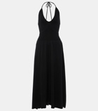 Extreme Cashmere Norma cotton and cashmere-blend midi dress