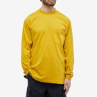 Barbour x and wander Long Sleeve T-Shirt in Yellow