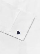 Lanvin - Rhodium-Plated Sodalite Cufflinks