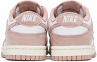 Nike Pink & White Dunk Low Sneakers