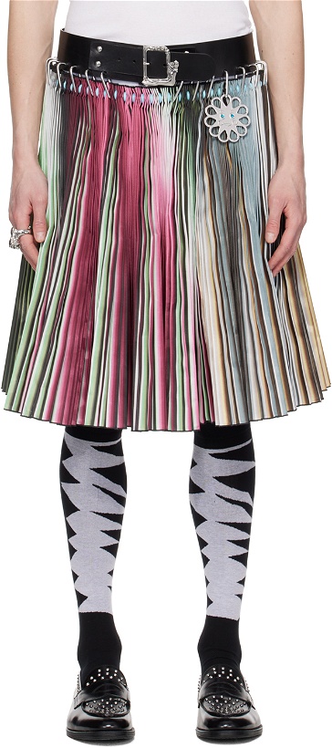 Photo: Chopova Lowena Green & Pink Hellebore Skirt