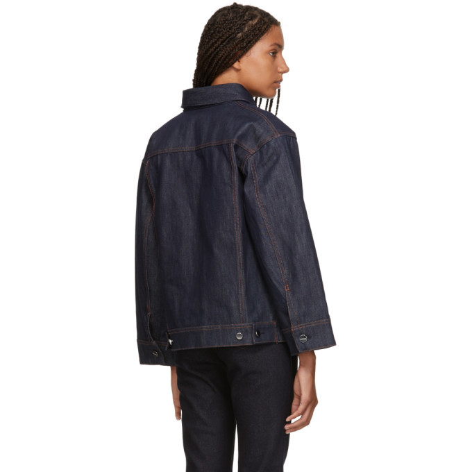 Toteme Indigo Bissau Denim Jacket