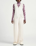 Circolo 1901 Womens Tailored Vest in Beige