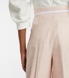 Stella McCartney - Ariana pleated wide-leg pants