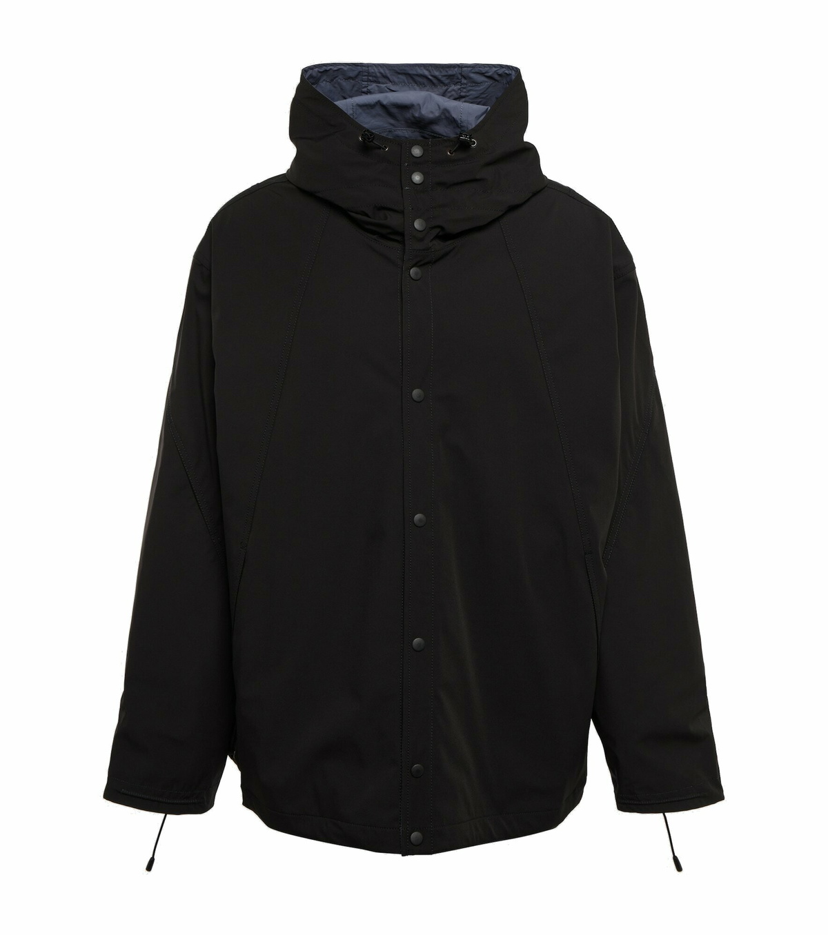OUR LEGACY ■ Paraspect Nylon Hooded Jacket OUR LEGACY - PARASPEC JACKET BLACK MUTED SCUBA – SOLAR MTP