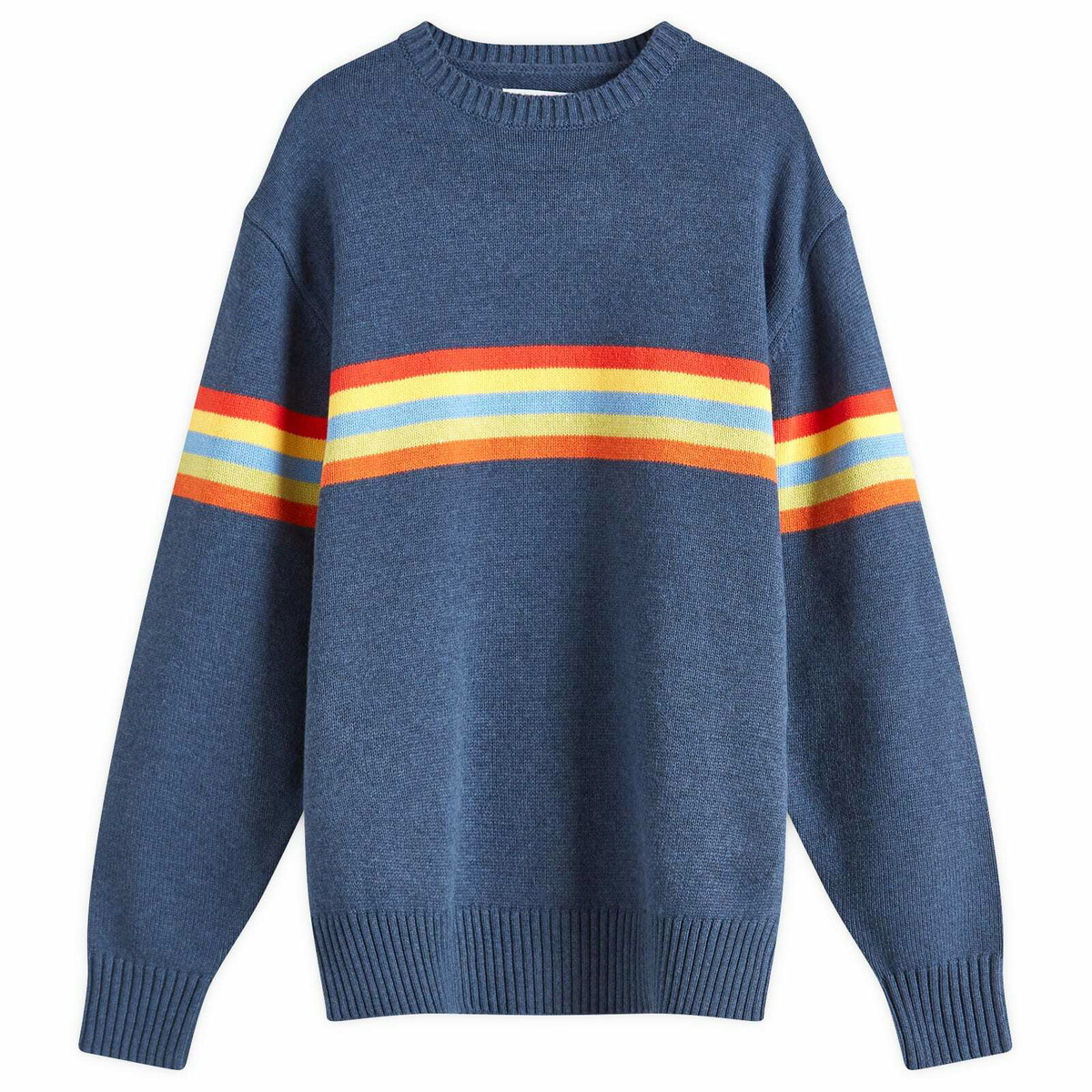 Adsum Men's Stripe Sweater in Multi