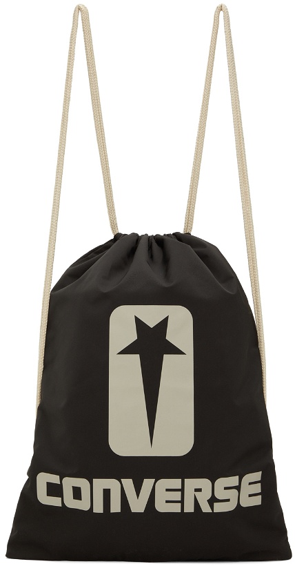 Photo: Rick Owens Drkshdw Black Converse Edition Polyester Backpack