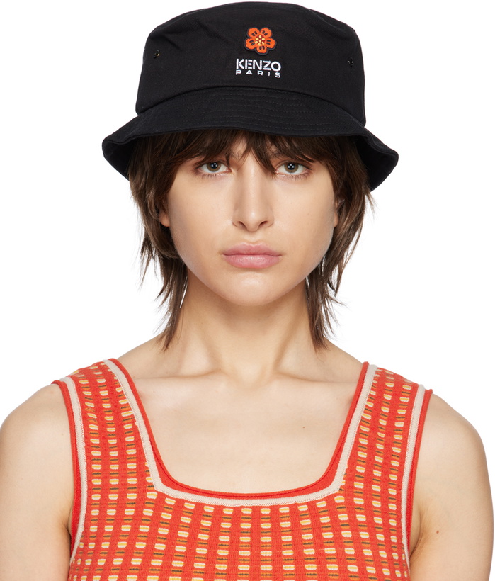Photo: Kenzo Black Kenzo Paris Boke Flower Bucket Hat