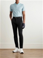 Kjus Golf - Spot Printed Golf Polo Shirt - Blue