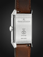 Jaeger-LeCoultre - Reverso Classic Large Small Seconds Los Angeles Limited-Edition Hand-Wound 45.6mm Stainless Steel and Leather Watch, Ref. No. Q3858522