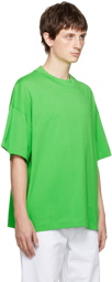 AMI Paris Green Ami de Cœur T-Shirt