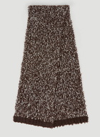 Tufted Scarf in Brown