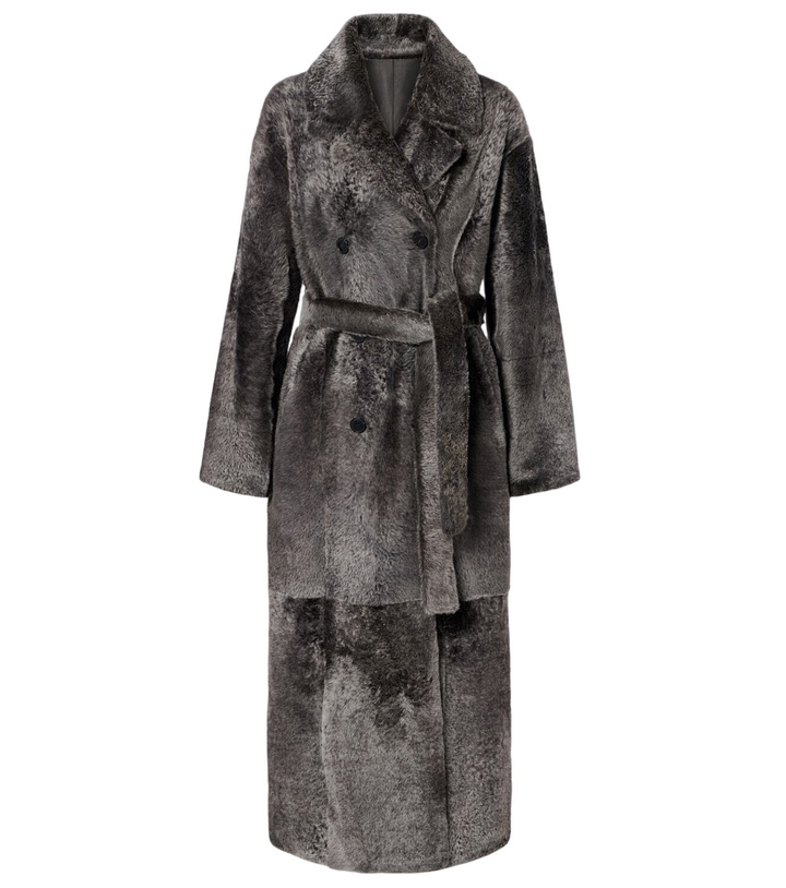 Photo: Yves Salomon Shearling coat