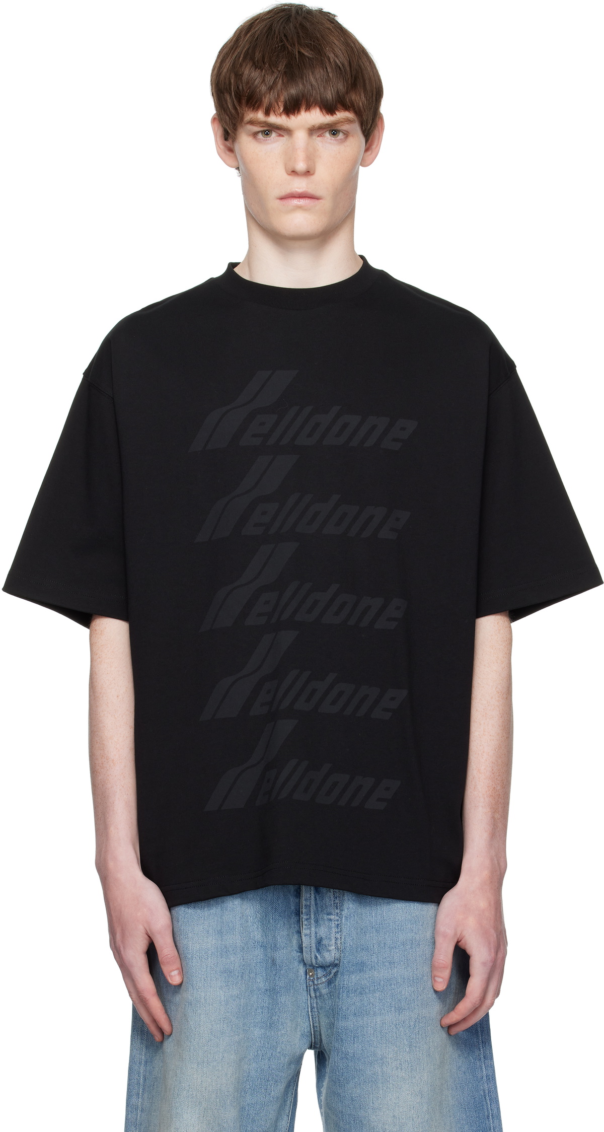 We11Done ♥ Flame Sheldon T-Shirt /追跡付 We11Done ♥ Flame Sheldon T-Shirt /追跡付