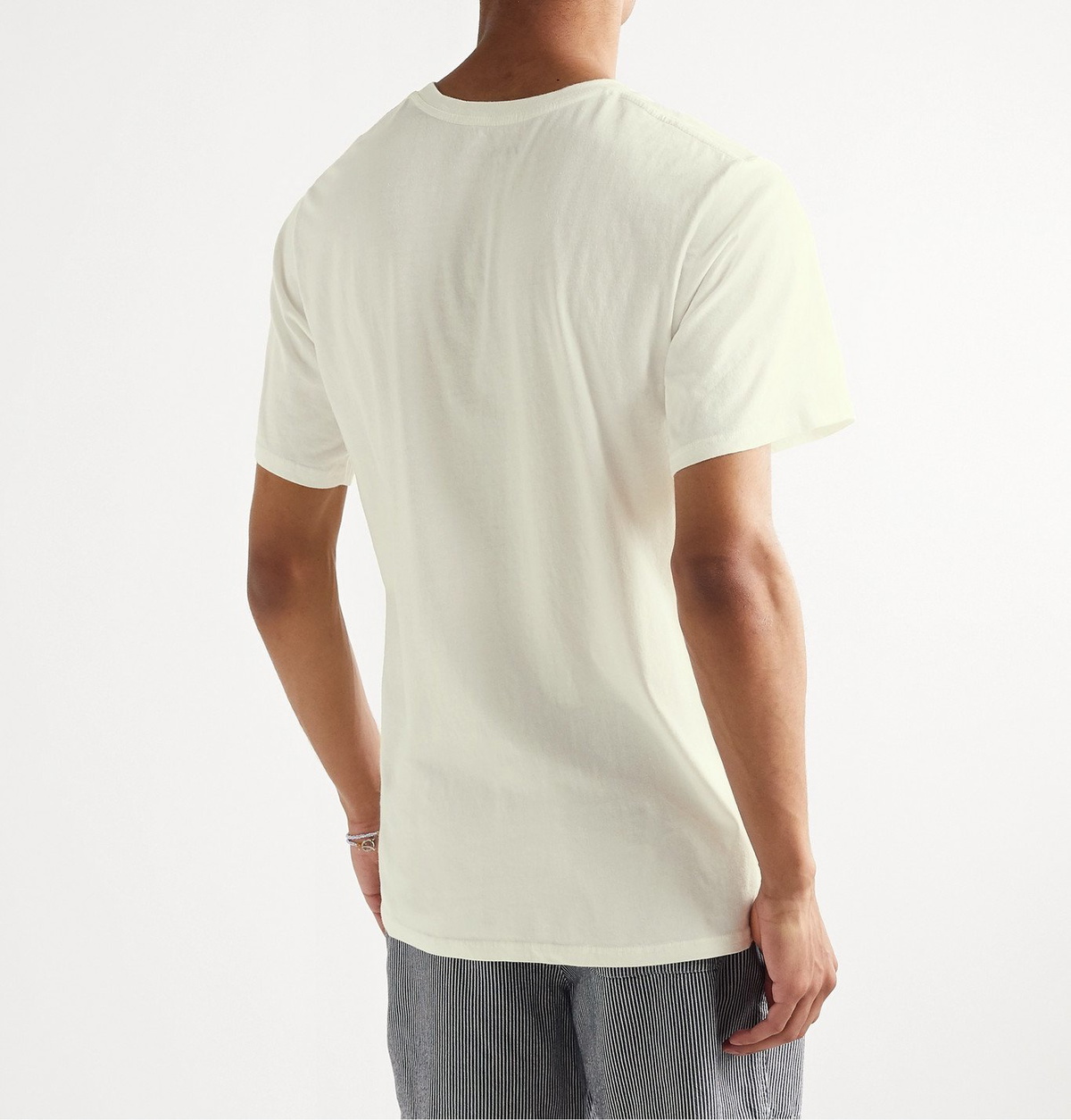 Mollusk - Surf Society Printed Cotton-Jersey T-Shirt - White