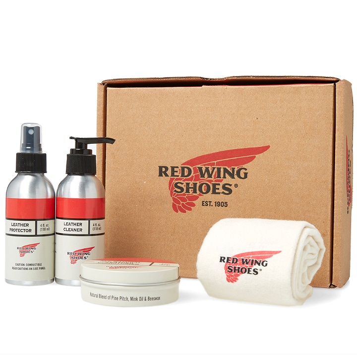 Photo: Red Wing Oil Tanned Leather Care Kit