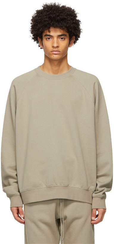 Photo: Essentials Grey Pullover Sweatshirt