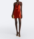 Retrofête Marvel beaded satin minidress