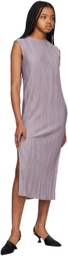 ANINE BING Purple Melanie Midi Dress