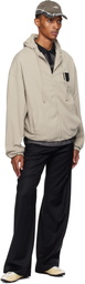 Umbro Taupe Crest Jersey Hoodie