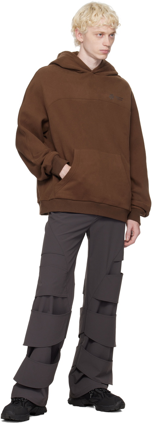 Uncertain Factor Brown Linebacker Hoodie