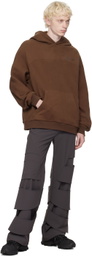 Uncertain Factor Brown Linebacker Hoodie
