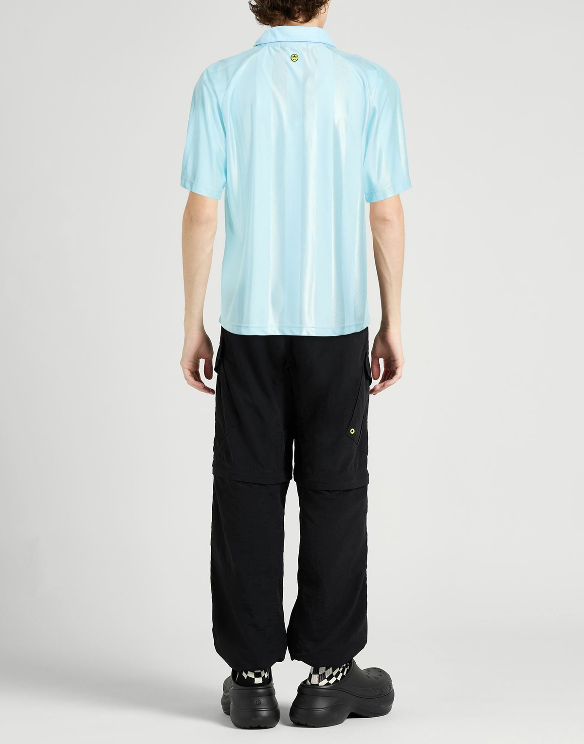 Barrow Mens Polo shirt in Sky blue